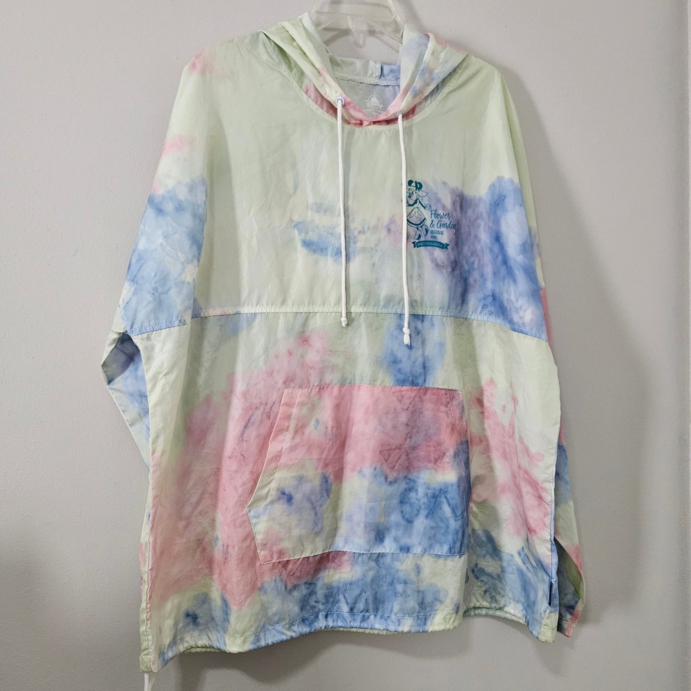 Disney Spirit Jersey Epcot Flower & Garden Festival 2020 Windbreaker XL Pastel